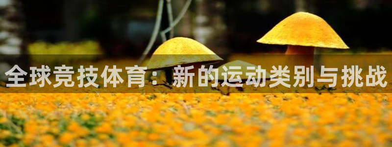 J9官网下载招商电话是多少：全球竞技体育：新的运动类别与挑战